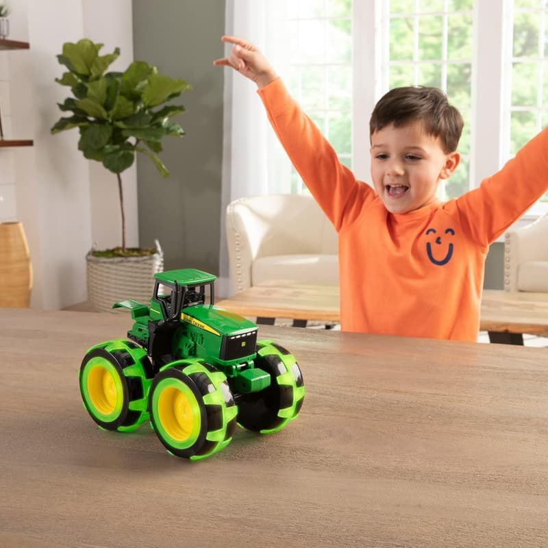 John Deere Monster Truck Toy with Lights - Ages 3+