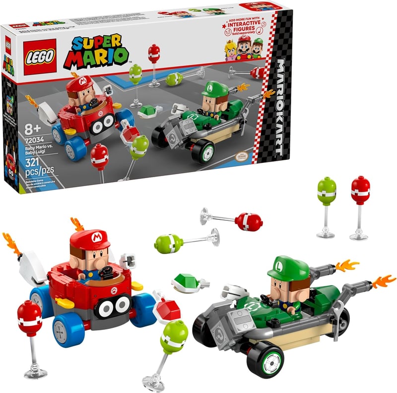 LEGO Super Mario: Baby Mario vs. Baby Luigi Building Set