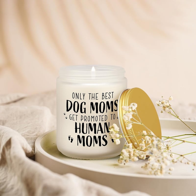 Pregnancy Gift: Lavender Scented Candle for New Moms