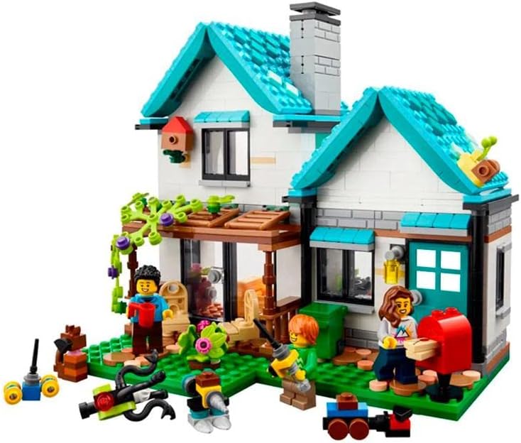 LEGO Creator 3-in-1 Cozy House Building Kit for Kids