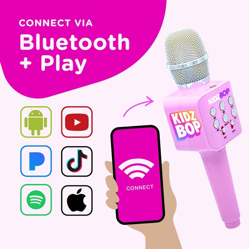 Kidz Bop Karaoke Microphone | Musical Toy for Ages 2+