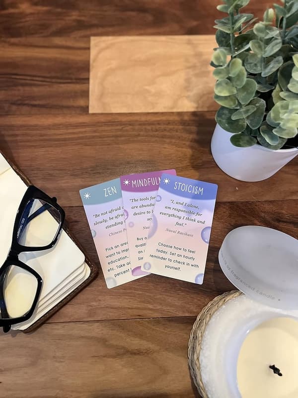 Mindfulness Cards for Self-Care & Stress Relief