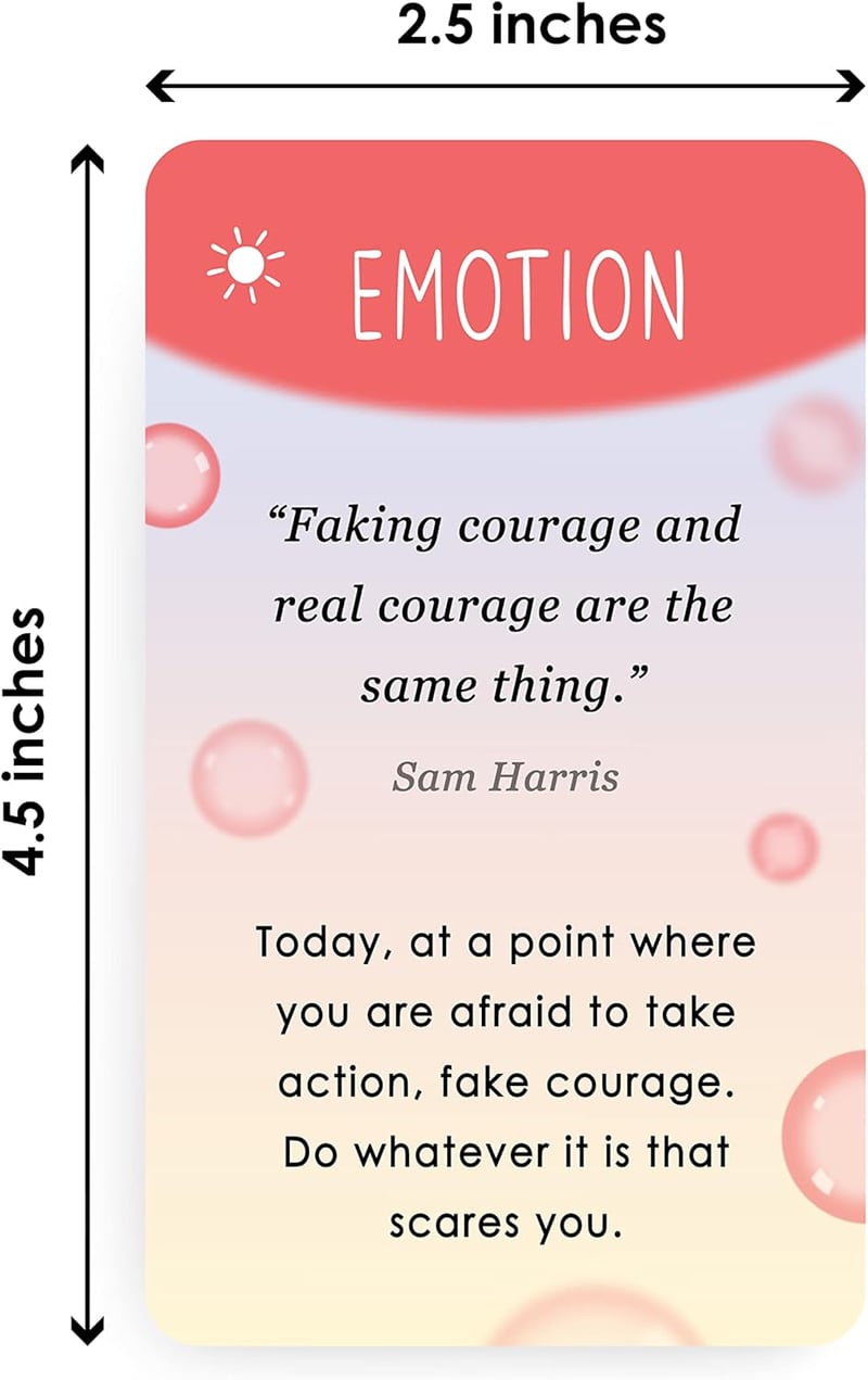 Mindfulness Cards for Self-Care & Stress Relief