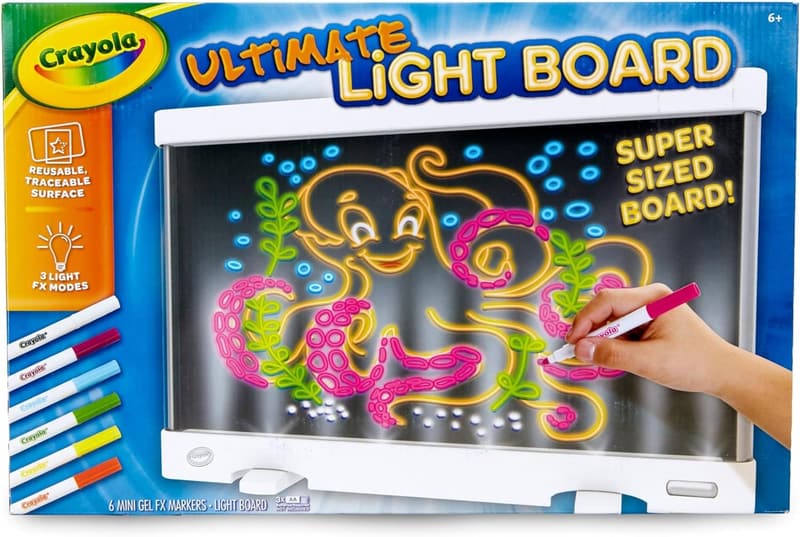 Crayola Ultimate Light Board - LED Drawing Tablet for Kids