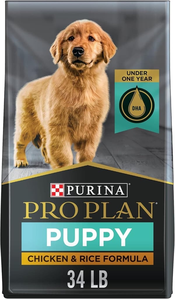 High-Protein Chicken & Rice Puppy Food - 34 lb. Bag