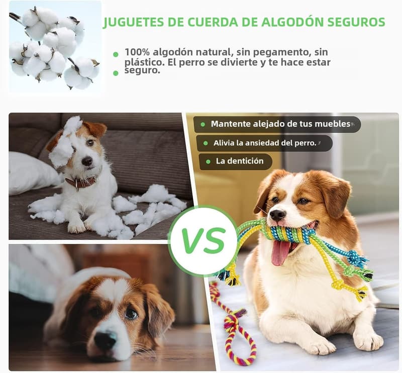 12-Pack Cute Squeaky Plush Toys for Small Dogs