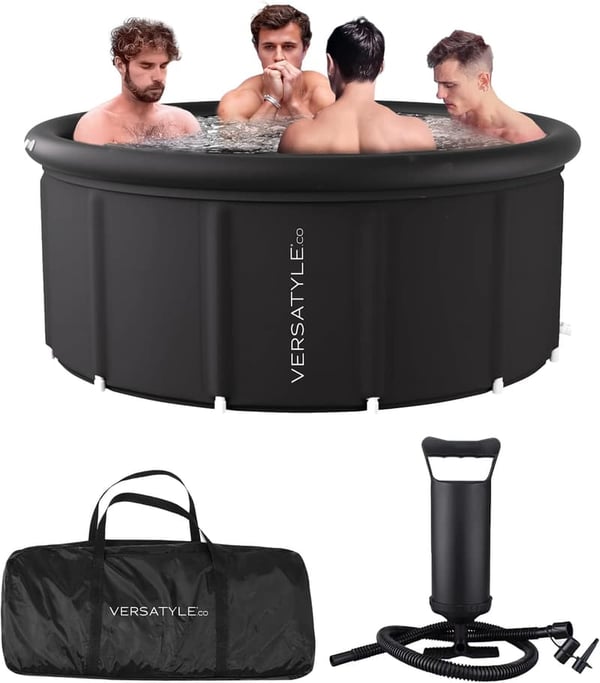 Portable XXL Ice Bath Tub for Athletes – Inflatable Cold Plunge