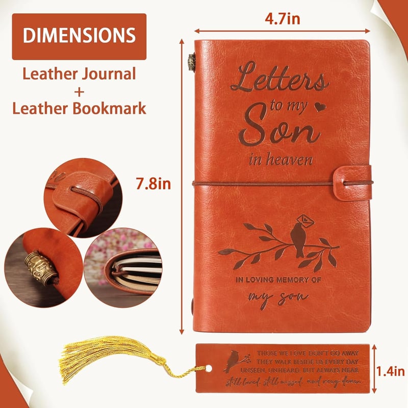 In Loving Memory of Son - Sympathy Journal Notebook
