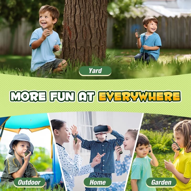 Birthday Gifts: Mini Robot Walkie Talkies for Boys (3-8)