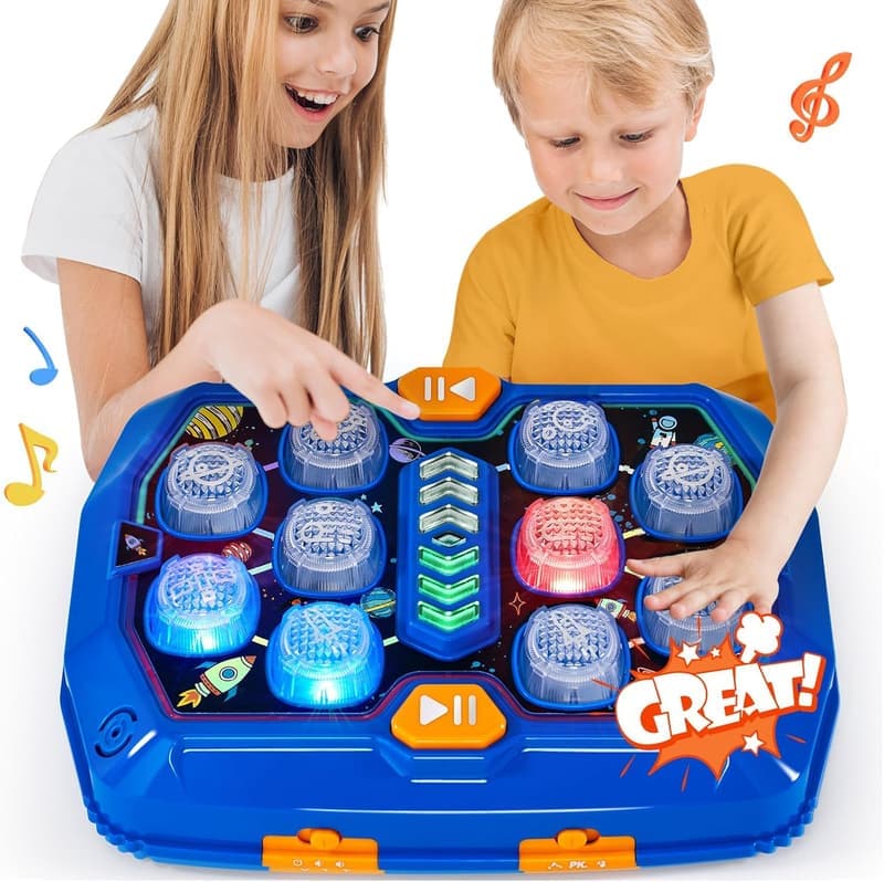 Interactive Whack-a-Mole STEM Toy for Kids Ages 5-8
