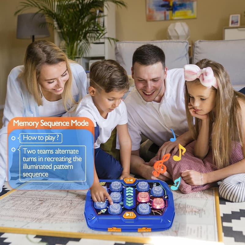 Interactive Whack-a-Mole STEM Toy for Kids Ages 5-8