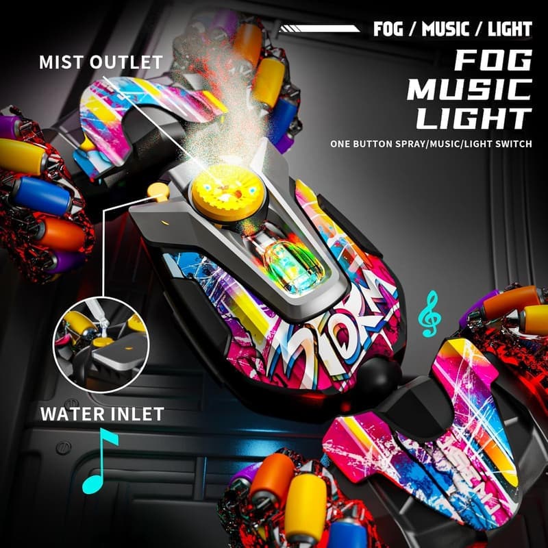 Gesture Sensing RC Stunt Car for 3-6 Year Old Boys