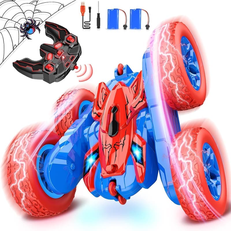 Remote Control Stunt Car for Kids Ages 3-10 - 360° Flip