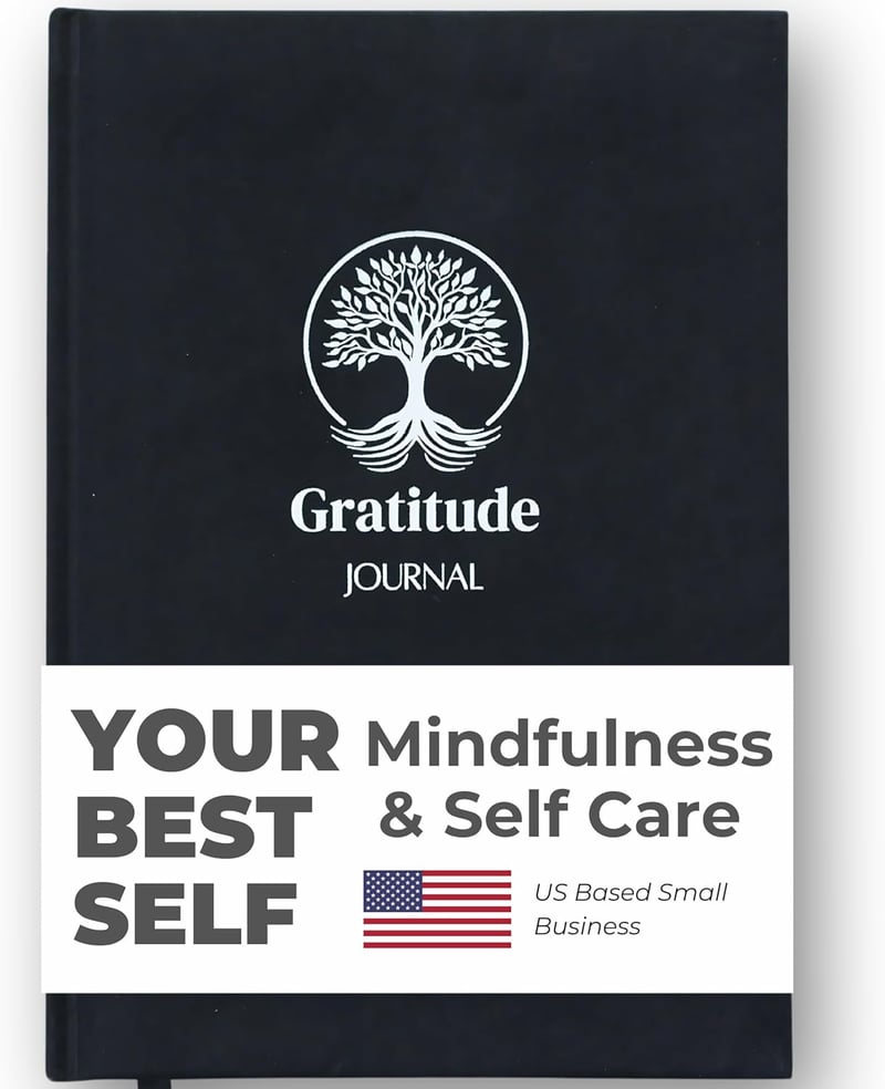 Self Care Gratitude Journal for Women - Daily Wellness & Mental Health