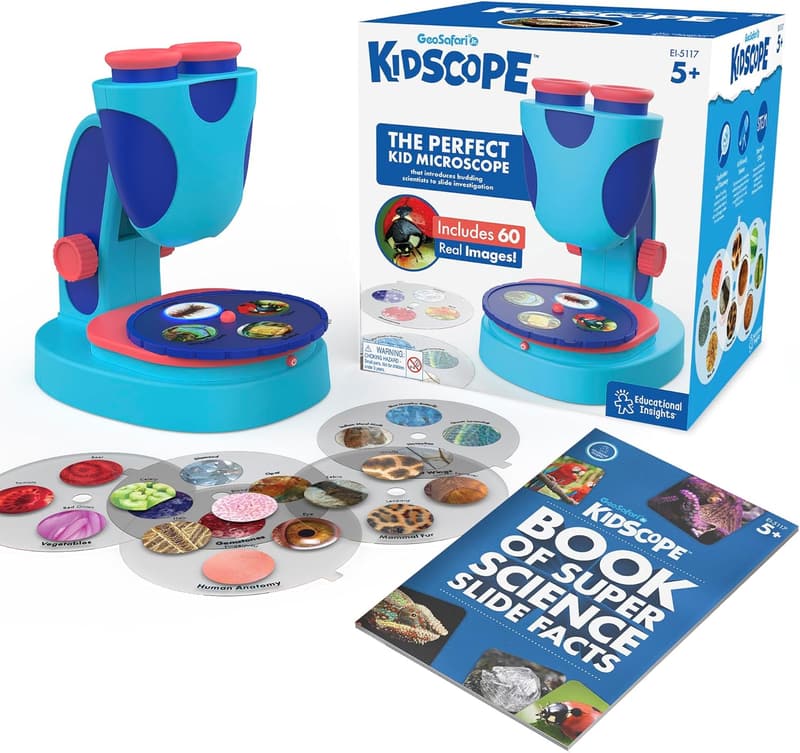 GeoSafari Jr. Kidscope Microscope - STEM Toy for Ages 5+