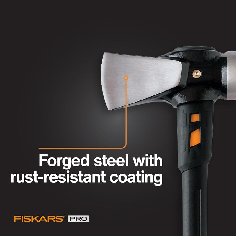 Fiskars 8 lb. Splitting Maul with Shock-Absorbing Grip