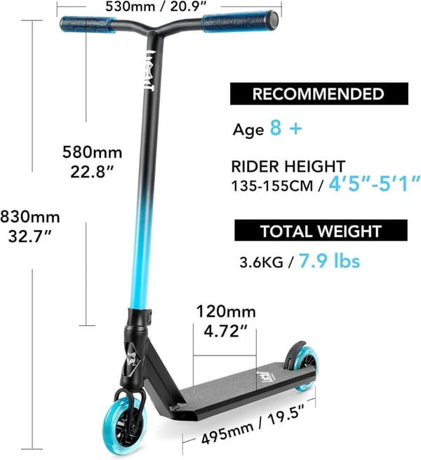 Pro Stunt Scooter for Kids & Teens - LMT66 Limit