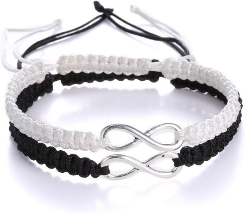 His and Hers Infinity Bracelets for Couples
