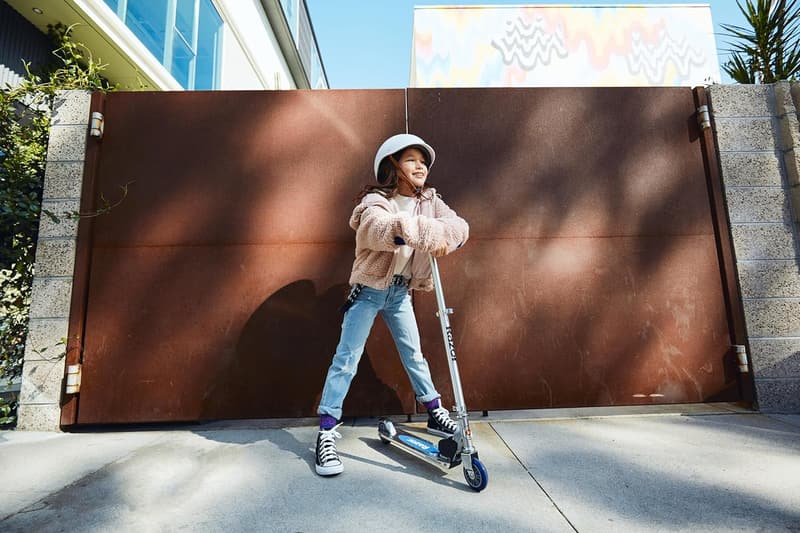 Kids' Lightweight Foldable Kick Scooter with Adjustable Handlebars