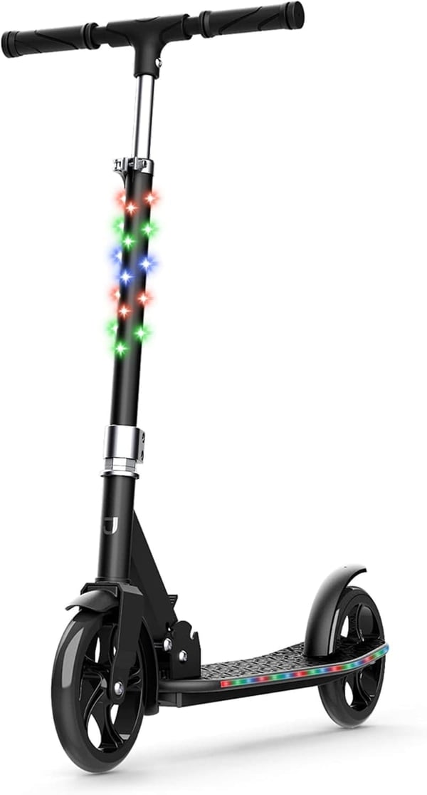 Jetson Kick Scooter with Adjustable Handlebar & Wide Deck