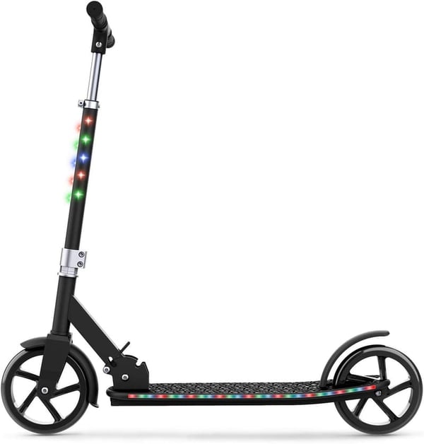 Jetson Kick Scooter with Adjustable Handlebar & Wide Deck