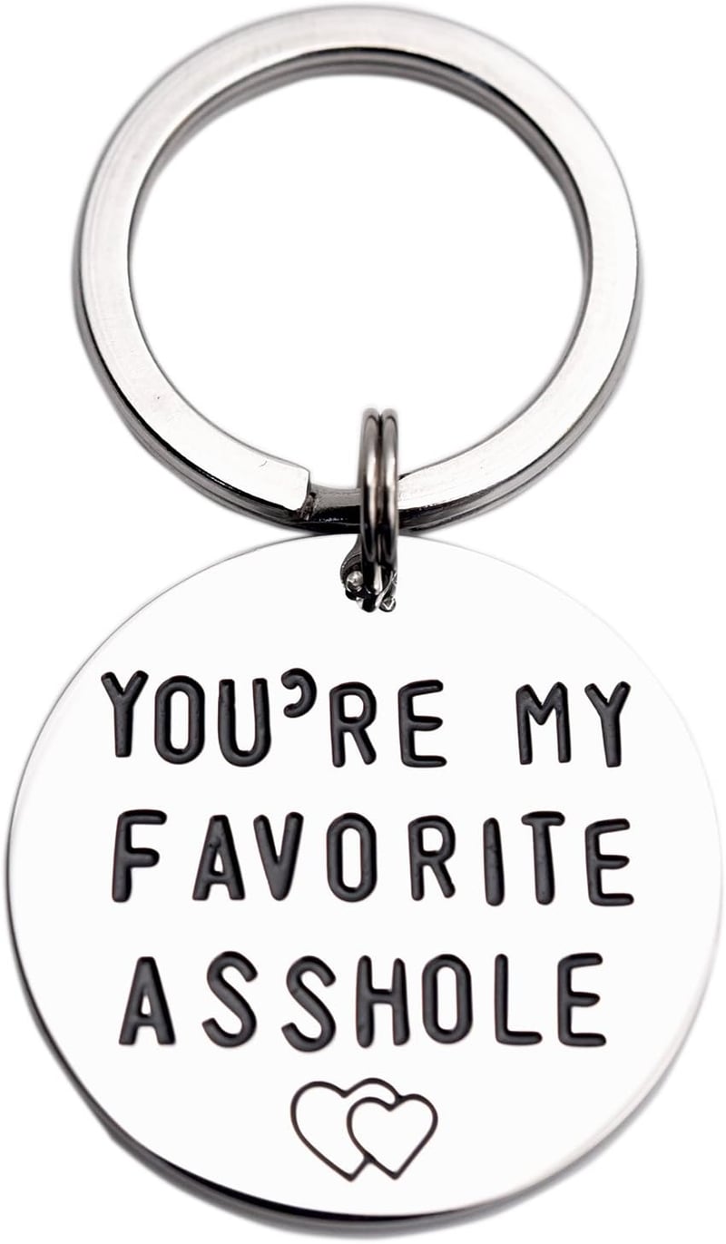 Funny Keychain for Him - 