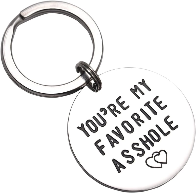 Funny Keychain for Him - 