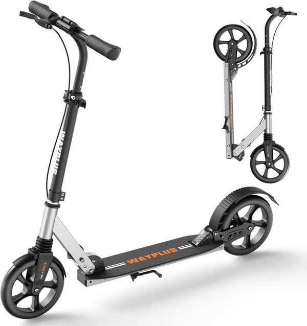 Foldable Kick Scooter for Ages 6+, Max Load 240 LBS, 8