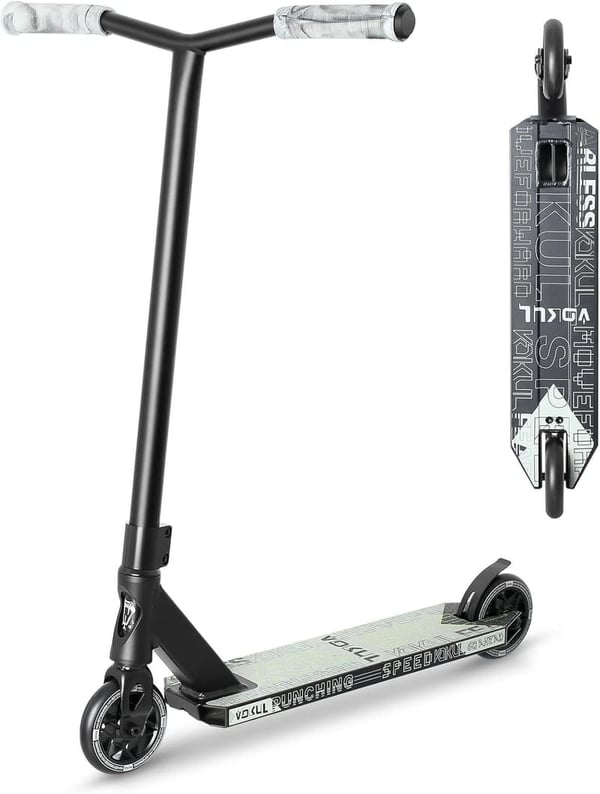 Intermediate Stunt Scooter for Kids & Teens - VOKUL K1 Pro (Grey)