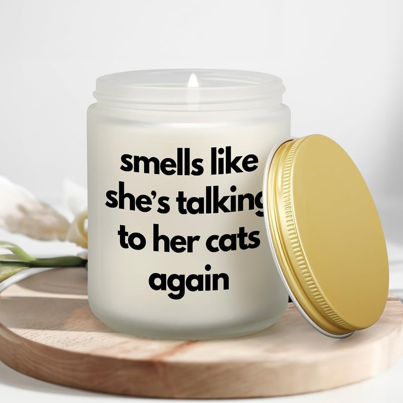 Cat Lover Gifts for Women - Funny Cat Themed Presents