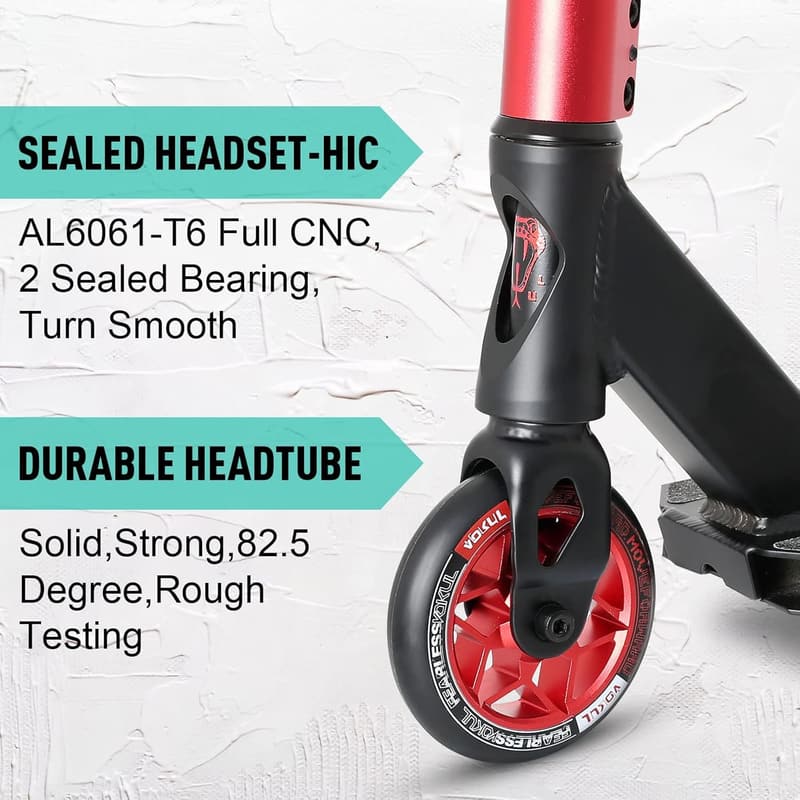 Freestyle Stunt Scooter for Kids & Teens - VOKUL K1 Pro