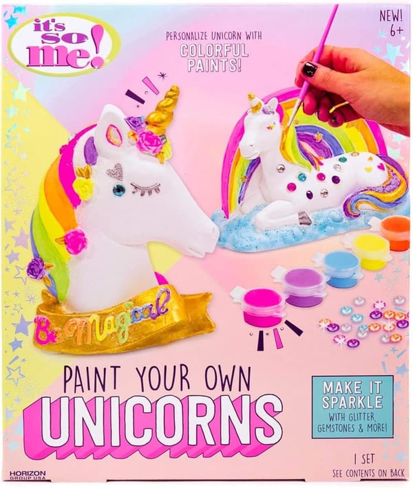 DIY Ceramic Unicorn Painting Kit – Fun Birthday Activity for Kids
