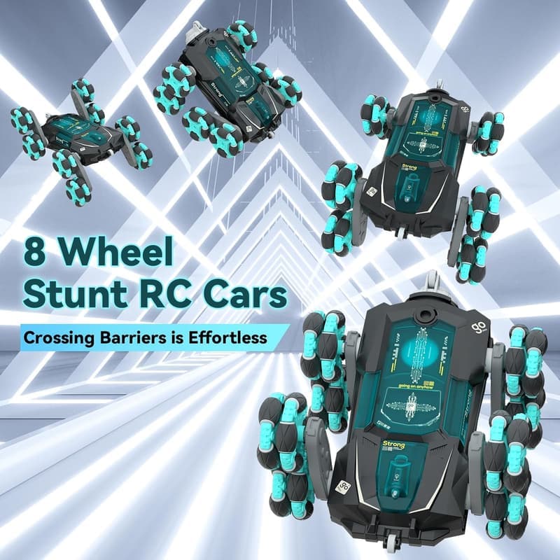 Gesture-Sensing RC Stunt Car for Kids Ages 6-13