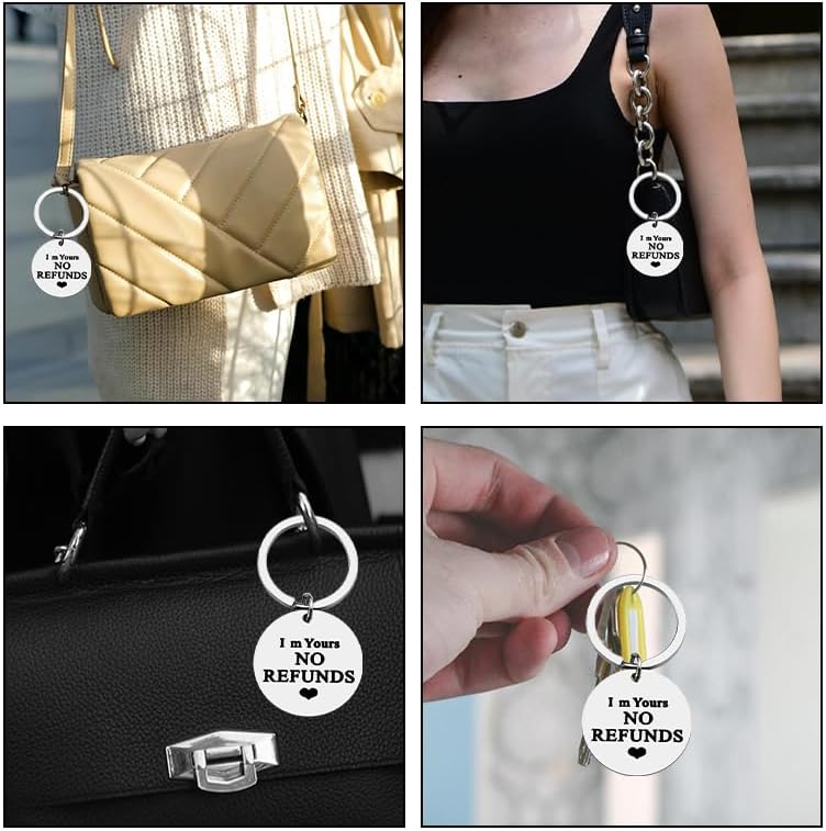 Couples' Anniversary Keychain - 