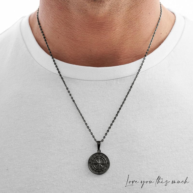 21st Birthday Son Necklace Set with Card