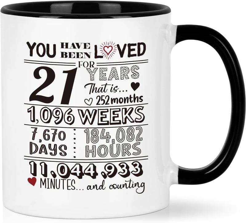 21st Birthday Mug: