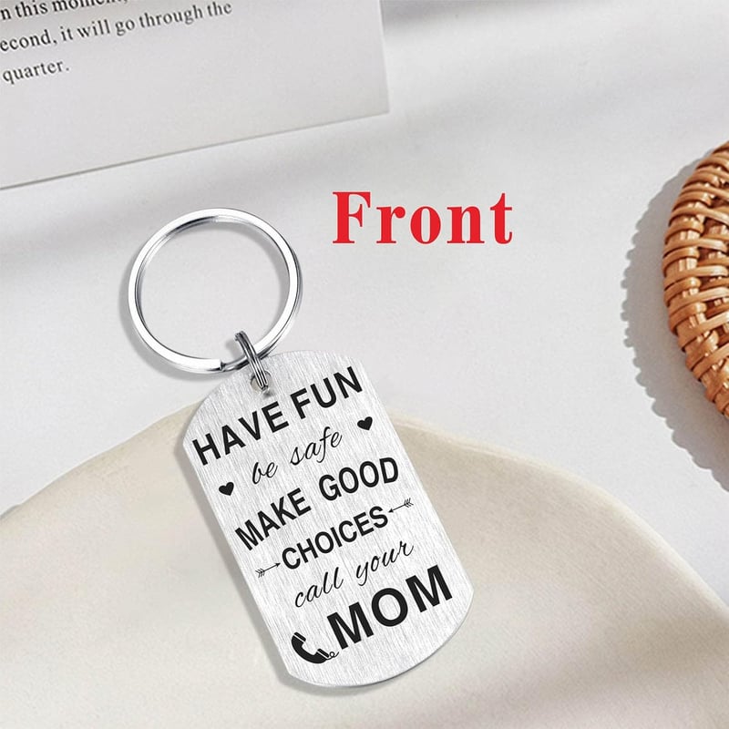 Happy Birthday Keychain for Women & Girls (16th, 18th, 21st)