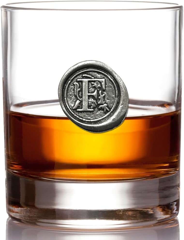 Personalized Monogrammed 11oz Whiskey Rocks Glass for Men