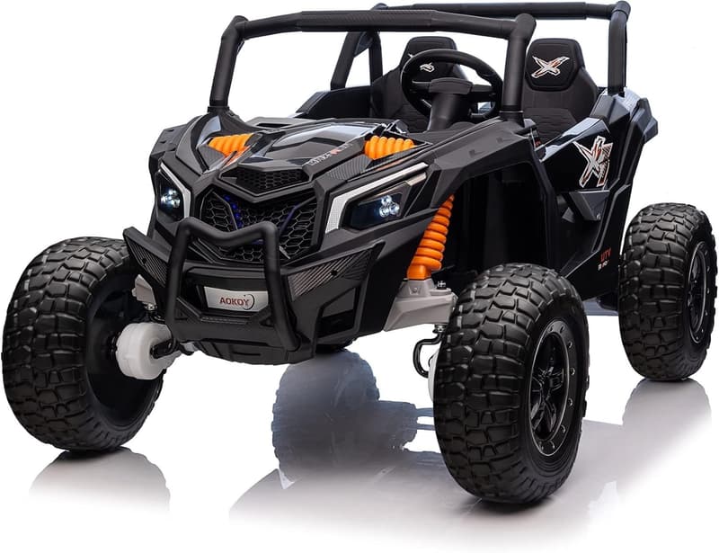 Kids 24V Electric UTV Toy Car with Remote Control for Ages 3-8