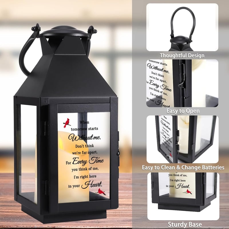 Sympathy Memorial Lantern for Loved Ones - Celebration of Life
