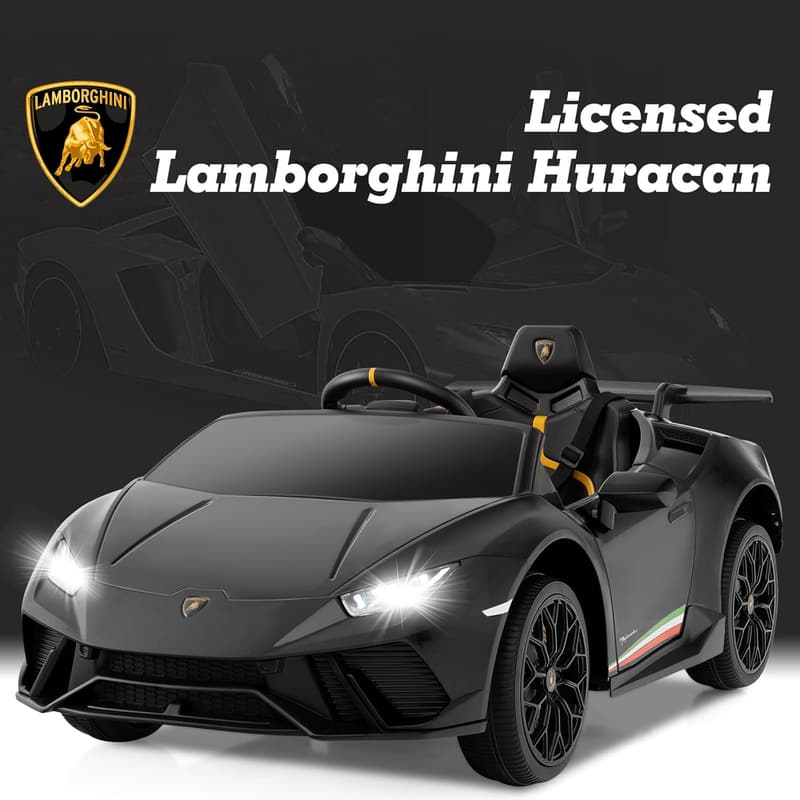 Licensed Lamborghini Huracan Electric Ride-On Car for Kids
