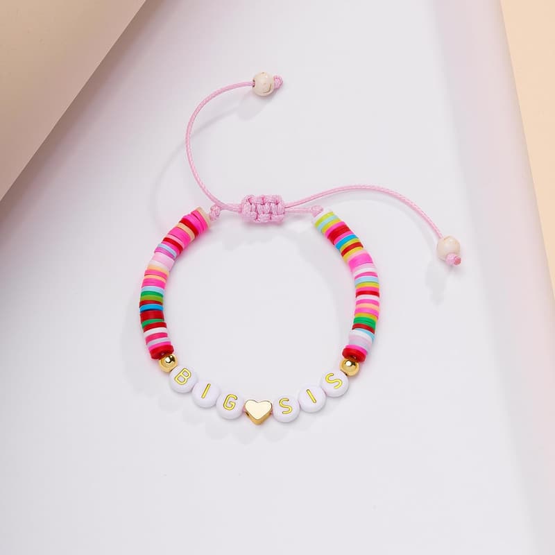 Big Sister Bracelet for Girls - Charm Jewelry Gift