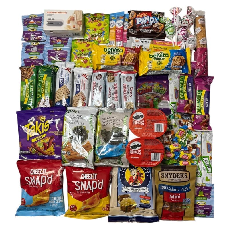 Ultimate Snack Care Package – 66 Count Assorted Snacks