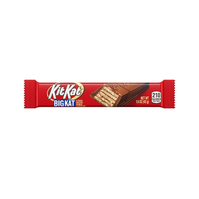KIT KAT BIG KAT Milk Chocolate Wafer Bars - 1.5 oz, 24-Pack
