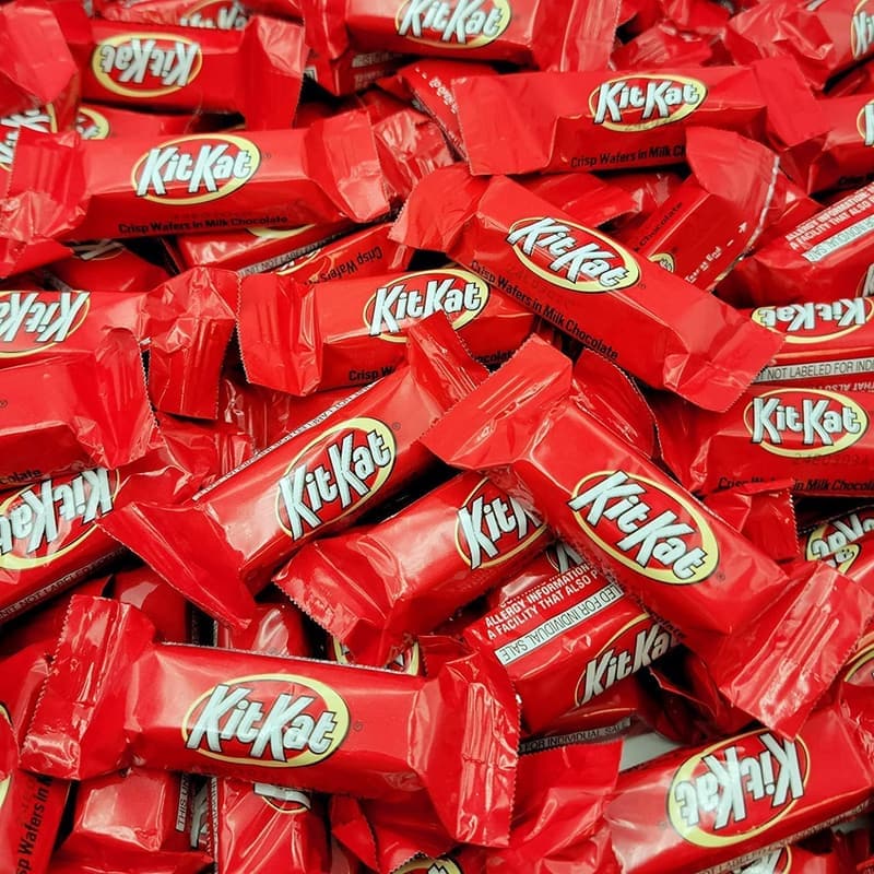 Snack Size KlT-KAT Milk Chocolate Wafer Bag (2 LB)