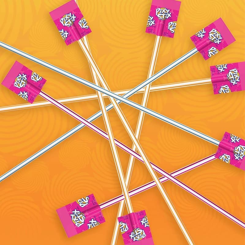 Wonka Pixy Stix Sour Powder Straws - 85 ct Variety Pack