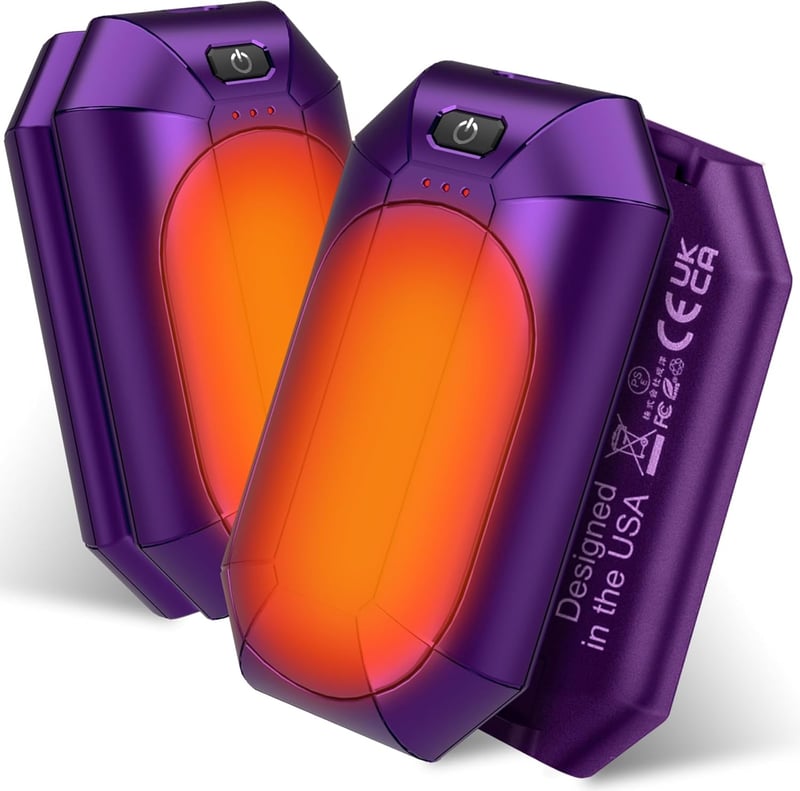 Rechargeable Hand Warmers - 20Hrs Heat - 2 Pack