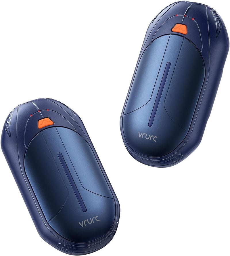 Rechargeable Hand Warmers - 3000mAh Portable Heater (2 Pack)
