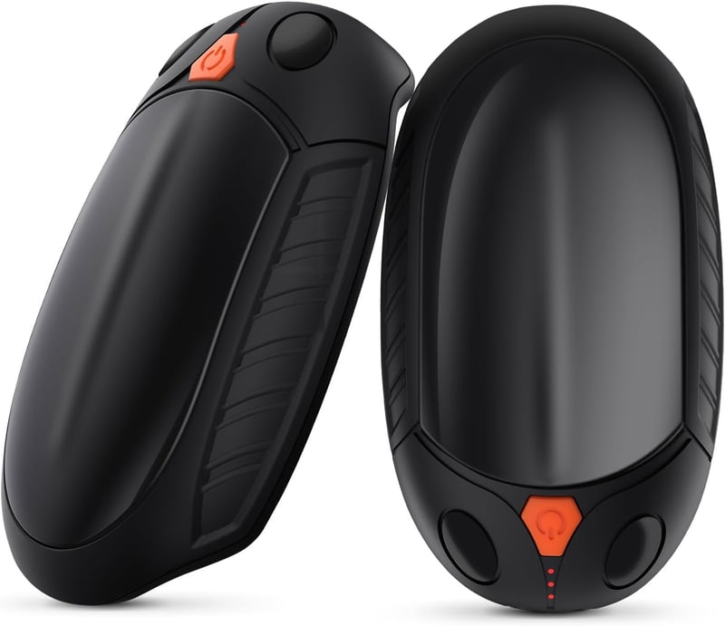 Rechargeable Electric Hand Warmers - 2 Pack for Outdoors