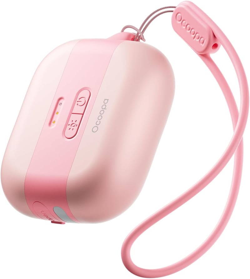 Rechargeable Electric Hand Warmers - Portable with 3 Heat Levels